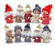 10 Assorted Knitted Figures