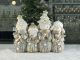 Snowman Family Ceramic Figures