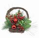 Red Berry & Bauble Basket