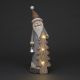 B/O LED Resin Woodland Santa / Tree