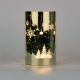 LED Gold Glass Vase / Trees