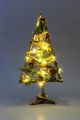 B/O LED Tree Gold Decorations
