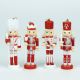 Nutcracker Figures Set of 4 Red/White