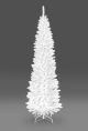 Pointed Tips White Pencil Tree