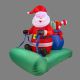 Inflatable Santa on Sleigh
