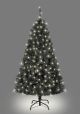Imperial Pine Black Warm White LED Tree