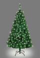Imperial Pine Green White LED Tree