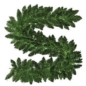 Non-Prelit Green Imperial Pine Garland-2m  